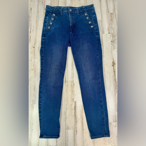 GAP Denim - Gap High Rise Universal Legging Women Blue Jeans - Size 12/31 (32x28)